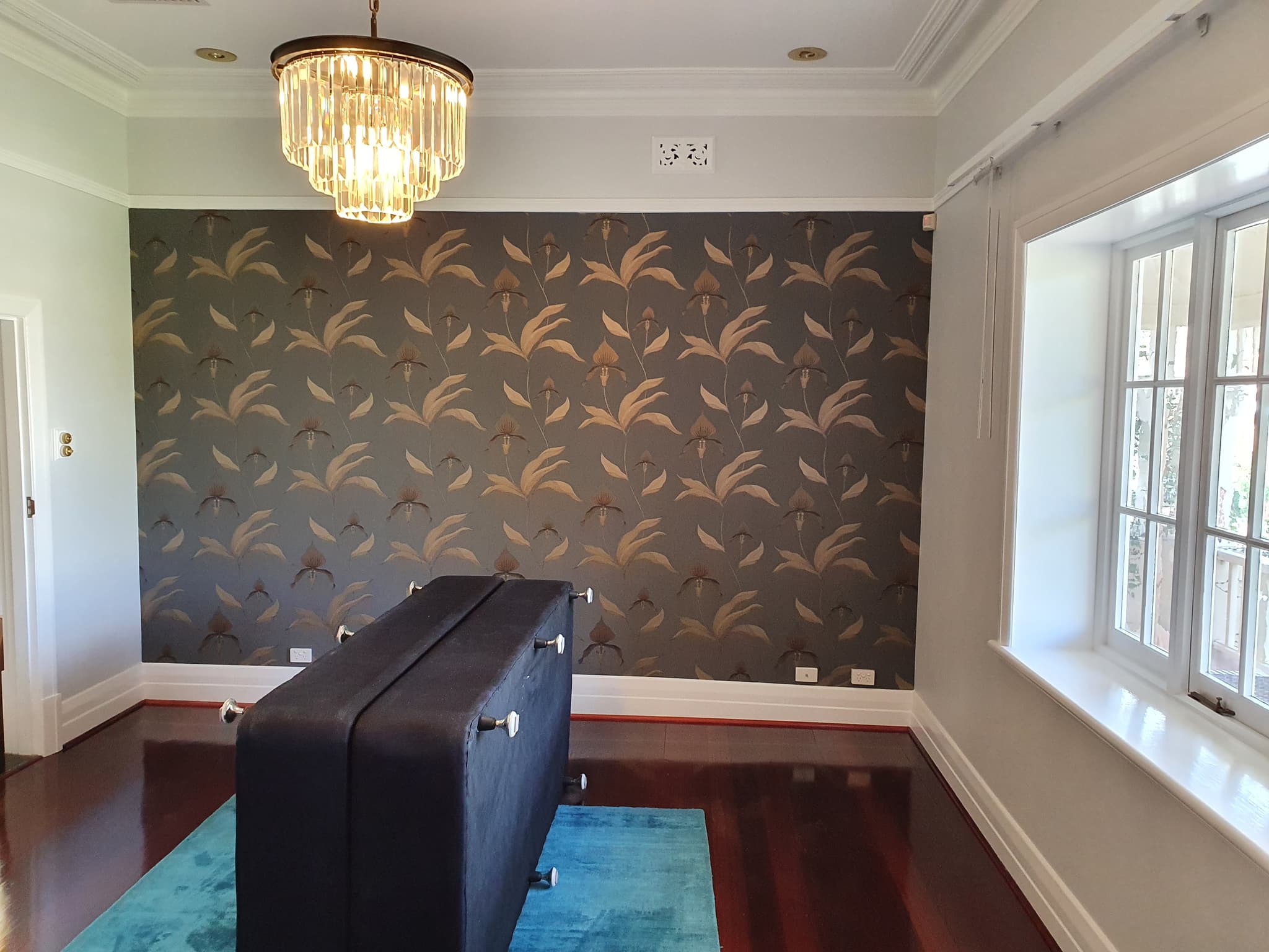 The private treatment room at Harmony Home Massage in Sippy Downs